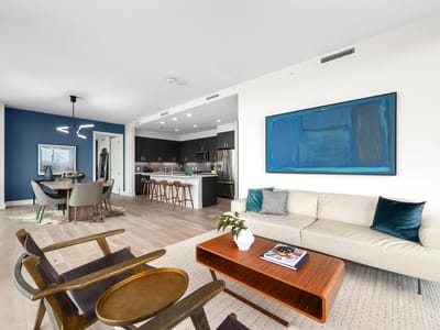 Kitchen at 222 West Ave Unit #2802 - 2 bed 2 bath home