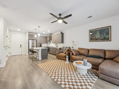 Primary bedroom at 2220 Webberville Rd Unit #211 - 1 bed 1 bath home