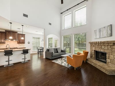 Living area at 2229 Turtle Mountain Bnd - 4 bed 3 bath home