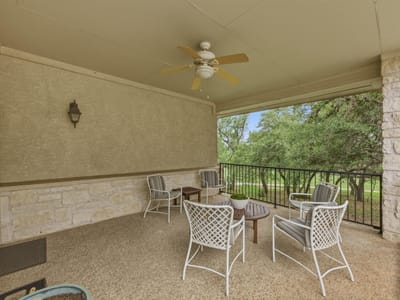 Living area at 223 The Hills Dr Unit #3 - 2 bed 2 bath home