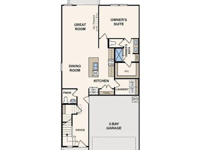 Living area at 224 Escape WAY - 3 bed 2 bath home