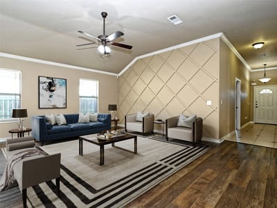 Primary bedroom at 224 Geode LN - 3 bed 2 bath home
