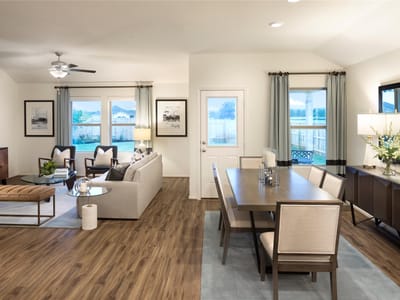 Living area at 224 Misted Grass TRL - 4 bed 2 bath home