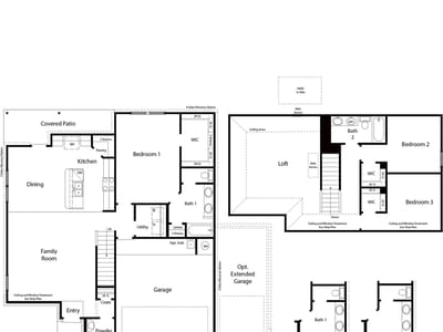 Living area at 225 Dora DR - 3 bed 2 bath home