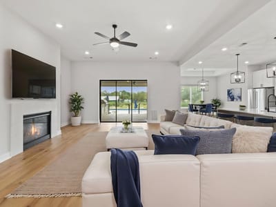 Primary bedroom at 225 Spicewood Trails DR - 4 bed 2 bath home