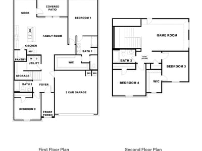 Living area at 228 Rock Springs Dr - 4 bed 3 bath home