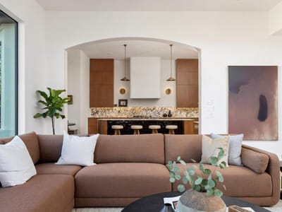 Living area at 2300 Barton Creek Blvd Unit #15 - 4 bed 4 bath home
