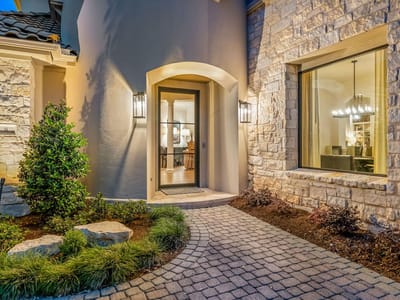 Living area at 2300 Barton Creek Blvd Unit #8 - 4 bed 4 bath home