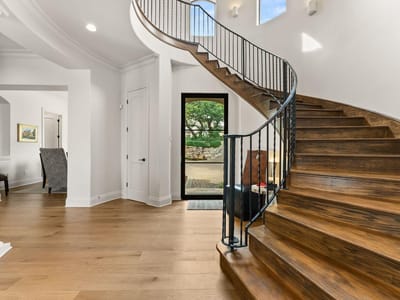 Primary bedroom at 2300 Barton Creek Blvd Unit #8 - 4 bed 4 bath home