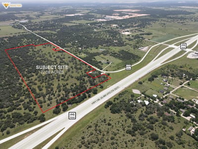 Primary bedroom at 2300 County Rd 229 - Florence, TX