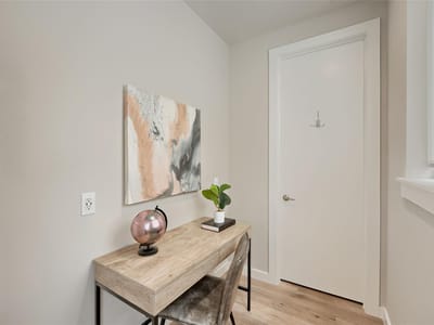 Bathroom at 2301 Bluebonnet LN Unit #4 - 3 bed 3 bath home