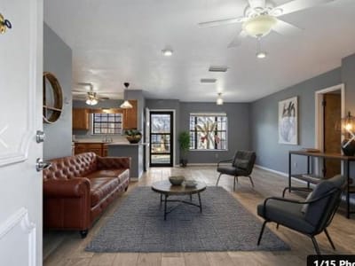 Kitchen at 2301 Lawnmont Ave Unit #1 - 2 bed 2 bath home