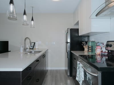 Kitchen - 2302 East Side Dr Unit #6 Kitchen at 2302 East Side Dr Unit #6 - 1 bed 1 bath home