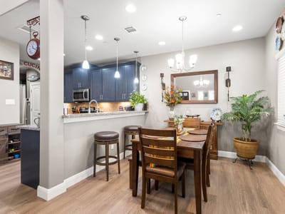 Living area at 2304 S Lakeline BLVD Unit #401 - 4 bed 2 bath home
