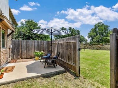 Primary bedroom at 2304 S Lakeline BLVD Unit #481 - 3 bed 2 bath home
