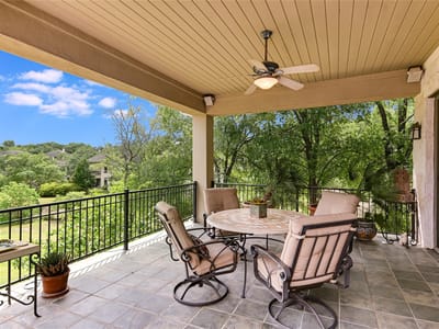 Living area at 2305 Barton Creek Blvd Unit #28 - 3 bed 3 bath home