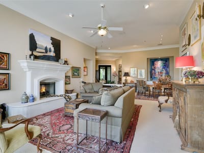 Primary bedroom at 2305 Barton Creek Blvd Unit #28 - 3 bed 3 bath home