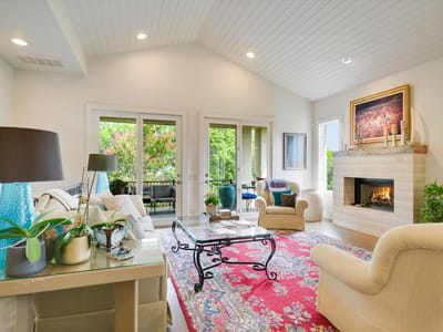 Living area at 2305 Barton Creek Blvd Unit #20 - 4 bed 4 bath home