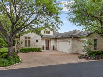 Living area at 2305 Barton Creek Blvd Unit #25 - 3 bed 3 bath home