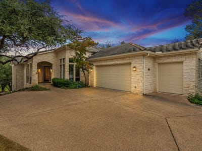 Primary bedroom at 2305 Barton Creek Blvd Unit #36 - 4 bed 4 bath home