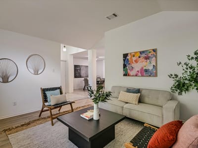 Living area at 2308 Macaw DR - 3 bed 2 bath home