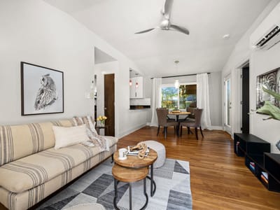 Kitchen at 2309 Pruett ST Unit #C - 2 bed 1 bath home