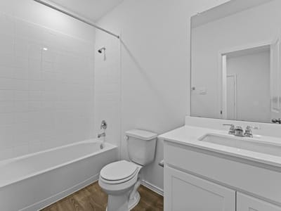 Primary bedroom at 231 Harrison XING Unit #A - 3 bed 2 bath home