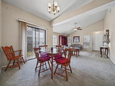 Living area at 2317 Claudia June Ave - 3 bed 2 bath home