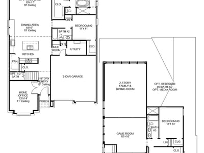 Primary bedroom at 232 Wild Lily TRL - 4 bed 3 bath home