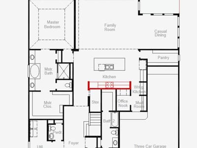Primary bedroom at 2329 Sauterne DR - 4 bed 4 bath home