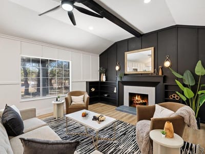 Living area at 234 Woodcreek DR - 3 bed 2 bath home