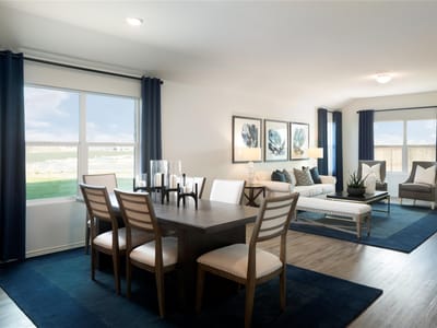 Living area at 235  Keefer - 4 bed 3 bath home