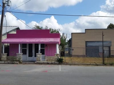 Primary bedroom at 239 E Vaughn ST - Original Bertram, Bertram, TX