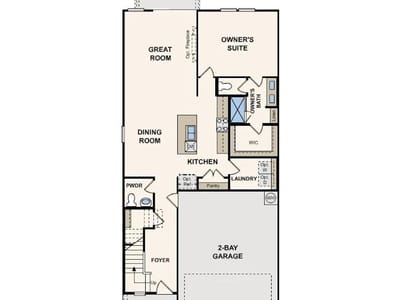 Kitchen at 240 Firefox WAY - 3 bed 2 bath home