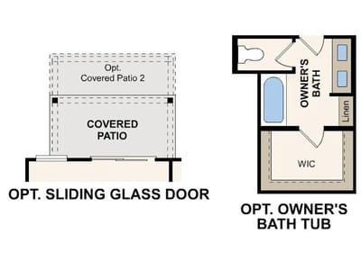 Primary bedroom at 240 Firefox WAY - 3 bed 2 bath home