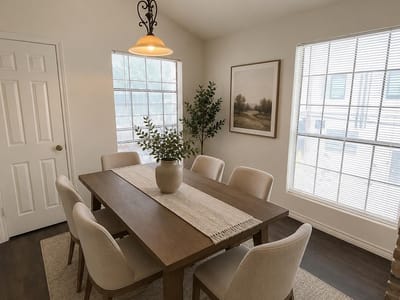 Primary bedroom at 2401 Leon ST Unit #206 - 3 bed 2 bath home