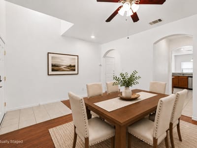 Primary bedroom at 2402 Caprock PL - 4 bed 2 bath home