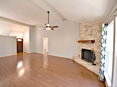 Primary bedroom at 2402 Spring Wagon LN - 3 bed 2 bath home