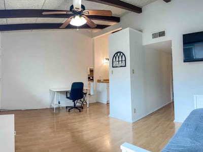 Primary bedroom at 2404 Longview St Unit #204 - 1 bed 1 bath home