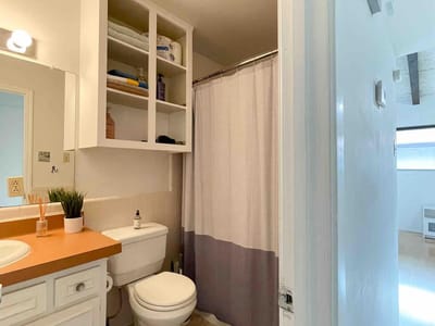 Bathroom at 2404 Longview St Unit #204 - 1 bed 1 bath home