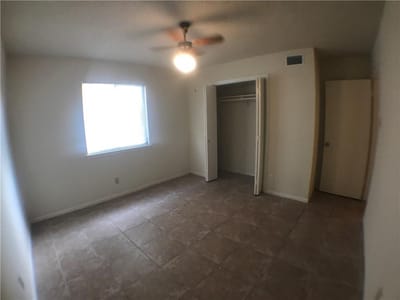 Primary bedroom at 2408 Longview St Unit #110 - 2 bed 1 bath home