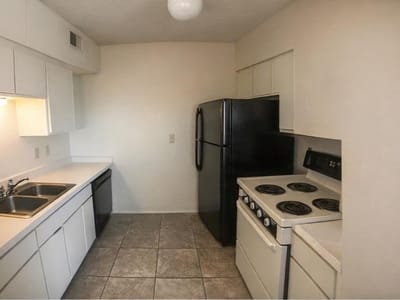 Primary bedroom at 2408 Longview St Unit #111 - 2 bed 1 bath home