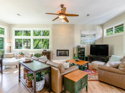 Living area at 2408 Rollingwood DR - 4 bed 3 bath home