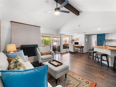 Living area at 2408 Shiloh Dr - 3 bed 2 bath home