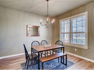 Living area at 2409 Dovetail ST - 3 bed 2 bath home