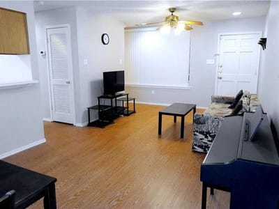 Primary bedroom at 2409 Leon ST Unit #108 - 2 bed 2 bath home