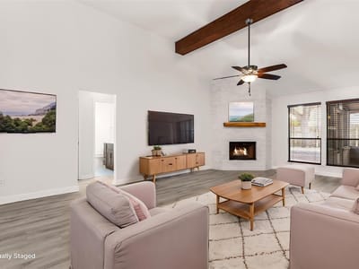 Living area at 2409 Water Well LN - 3 bed 2 bath home