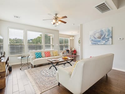Primary bedroom at 2410 Great Oaks DR Unit #301 - 3 bed 2 bath home