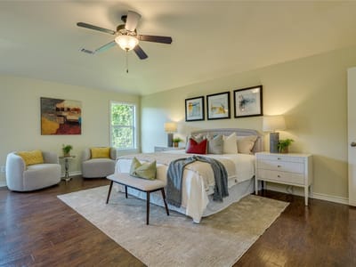 Primary bedroom at 2412 Guara DR - 4 bed 2 bath home