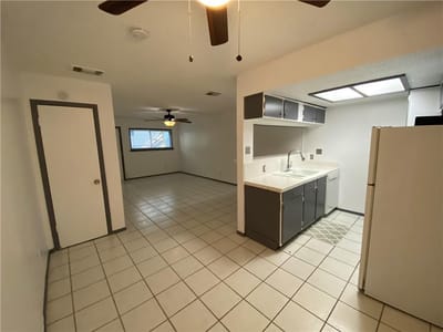 Living area at 2413  Leon St  #102 - 2 bed 1 bath home